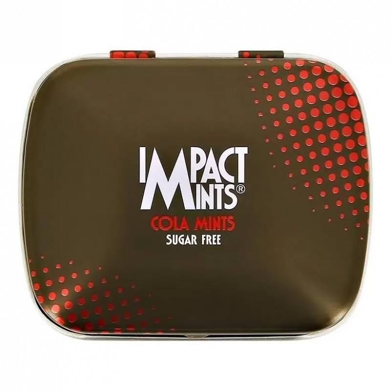 Драже IMPACT MINTS освежающие без сахара Кола 14г