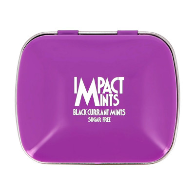 Драже IMPACT MINTS освежающие без сахара Черная смородина  14г