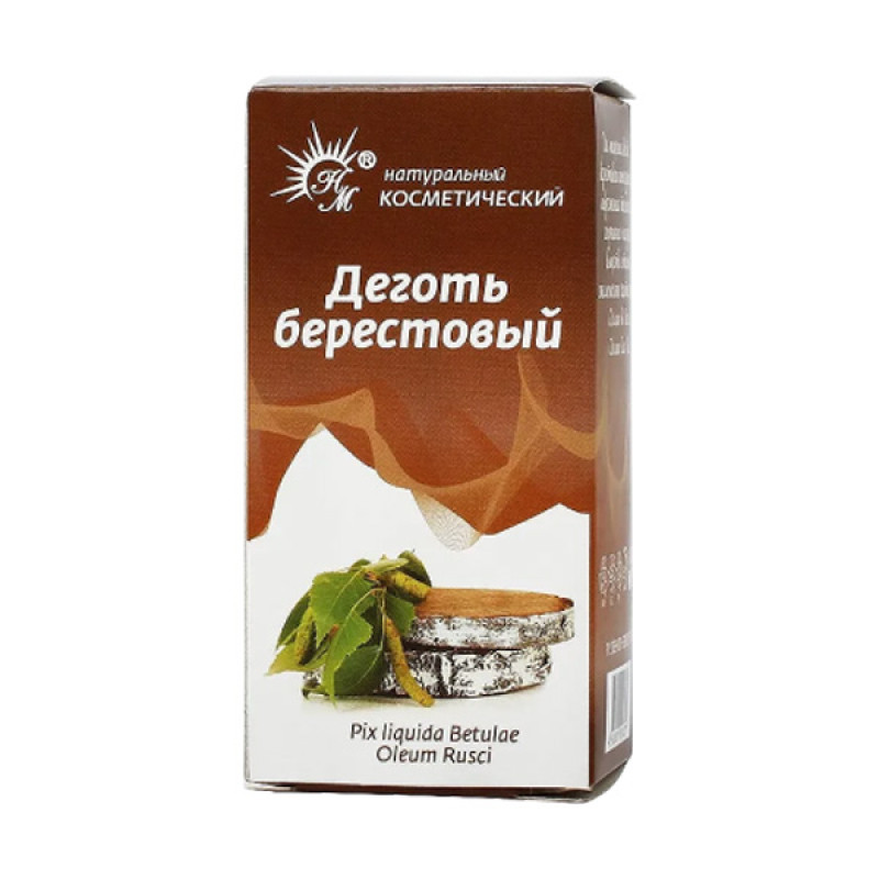 Дёготь берестовый 30мл Натуральные масла