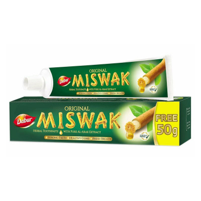 Зуб.паста DABUR MISWAK с мисваком 120г + 50г