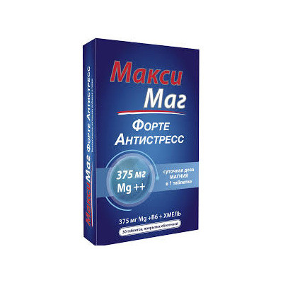 Макси Маг форте Антистресс №30 таб.