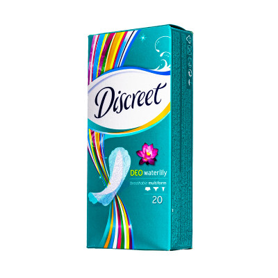 Прокладки Discreet DEO Водная лилия  №20