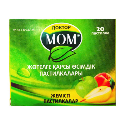 Доктор МОМ паст фруктовые №4*5