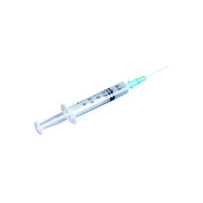 Шприц  3мл Bioject трёхкомпонентный Биола