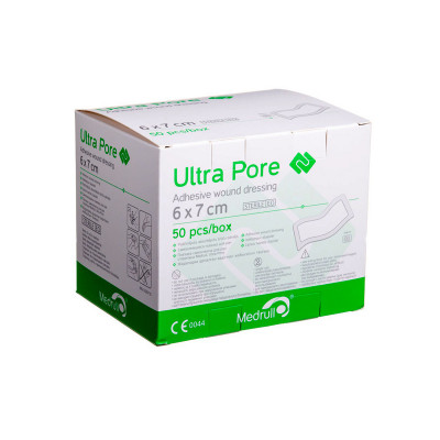 Повязка для ран самоклеящаяся 6х7см Medrull Ultra Pore