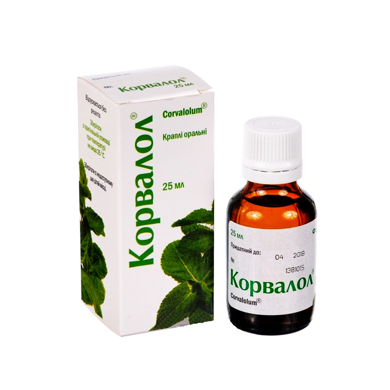 Корвалол® капли для перорального применения 25 мл Фармак