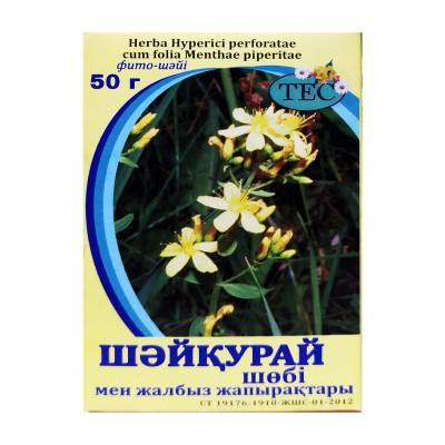 Фито-чай Тес Зверобоя продырявленного с листьями перечной 50 г