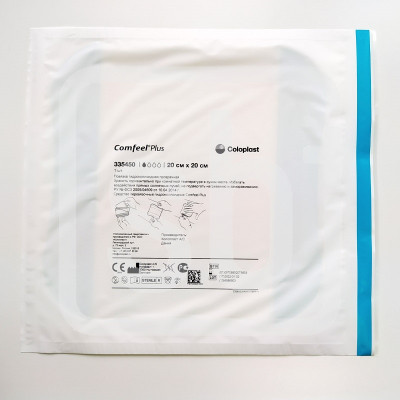 Повязка гидроколлоидная прозрачная Comfeel plus Transparent Dressing   20х20см арт3545