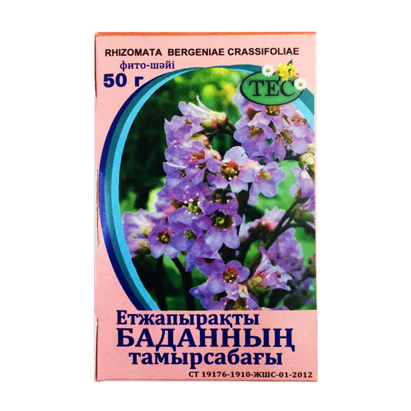 Бадан фито-чай 50г Тес