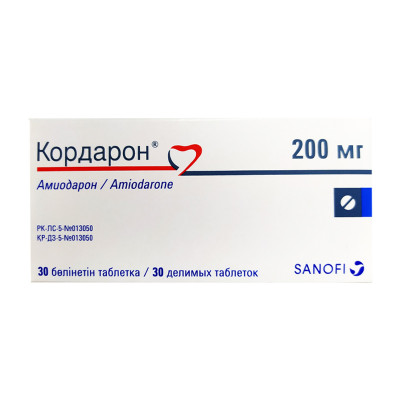 Кордарон 200 мг №30 таб