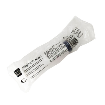 Шприц  50,0 Bioject Budget трёхкомпонентный Биола