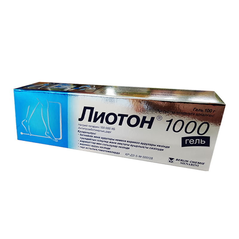 Лиотон 1000Ме/1г, 100г гель