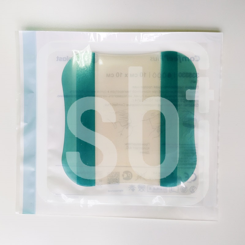 Повязка гидроколлоидная прозрачная Comfeel plus Transparent Dressing   10х10см арт 3533