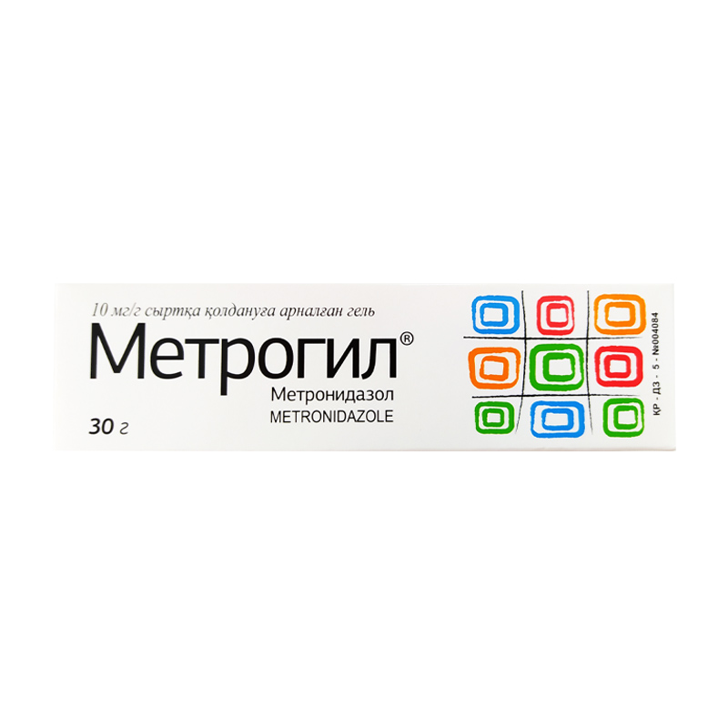 Метрогил гель 1% 30 гр