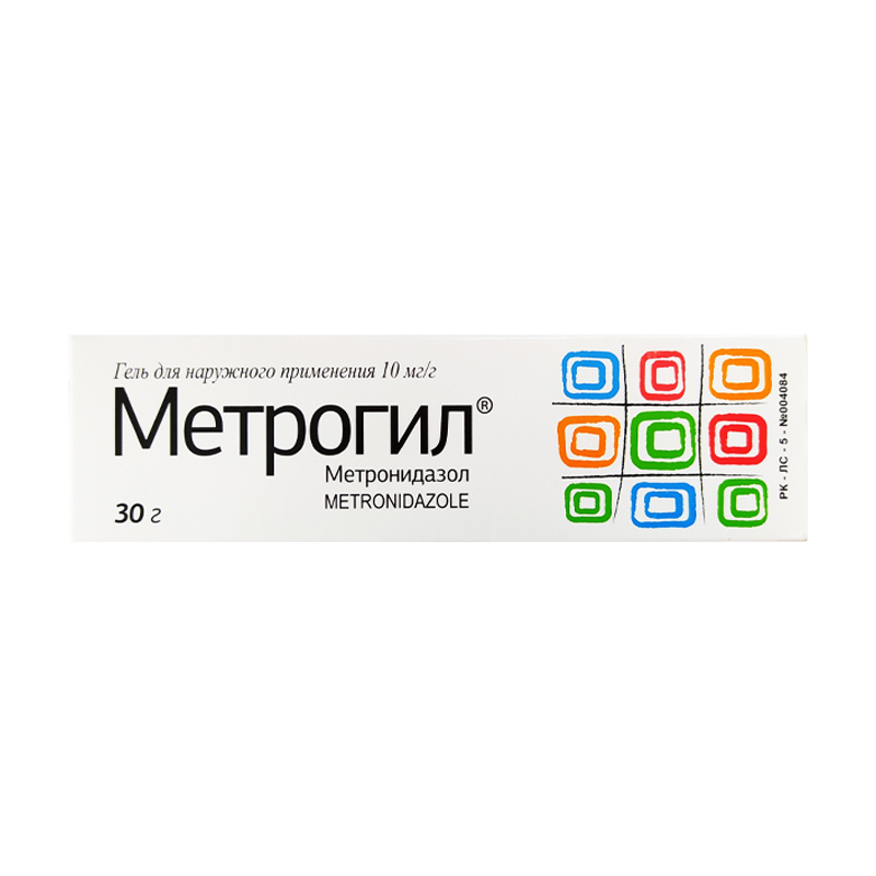 Метрогил гель 1% 30 гр