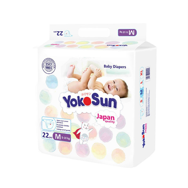 Подгузники детские YokoSun 5-10кг M 22