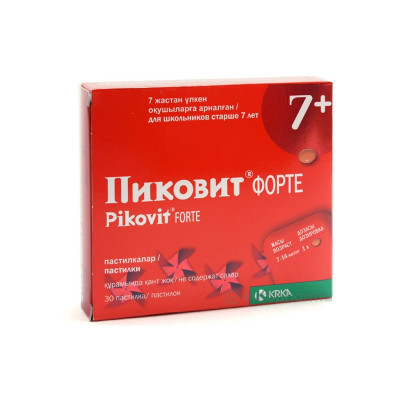 Пиковит Форте 7+ №30 паст (с 7лет)
