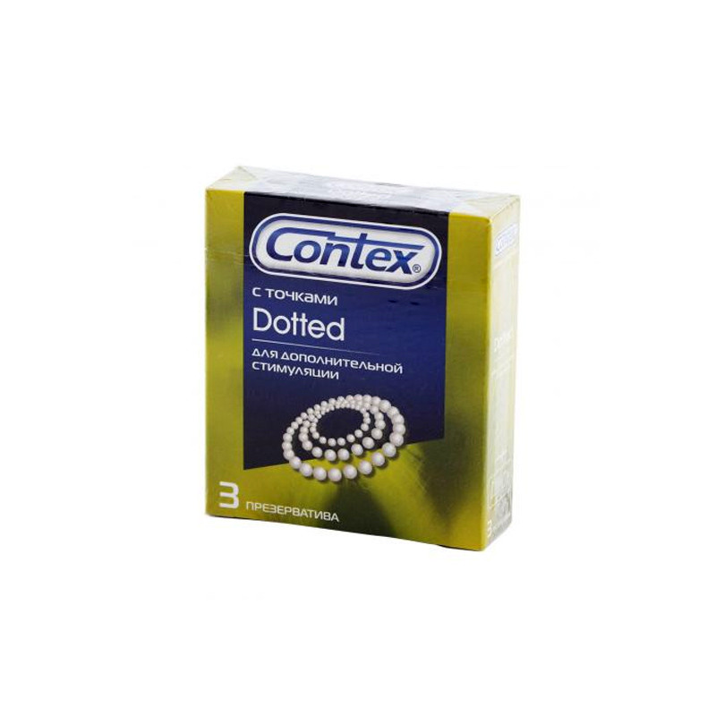 Презервативы Cоntex Dotted №3