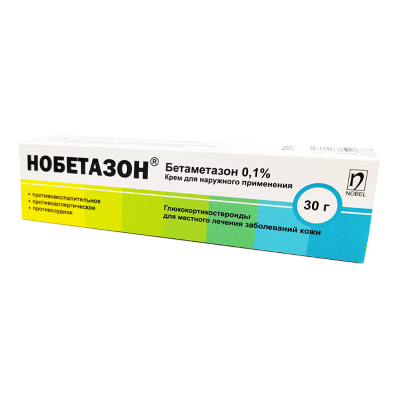 Нобетазан 0,1 % 30 крем Нобель
