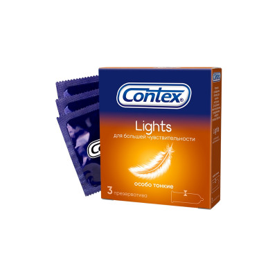 Презервативы Cоntex Lights №3