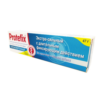 Протефикс крем для зубных протезов Гипоаллергенный экстрасильный 40 мл