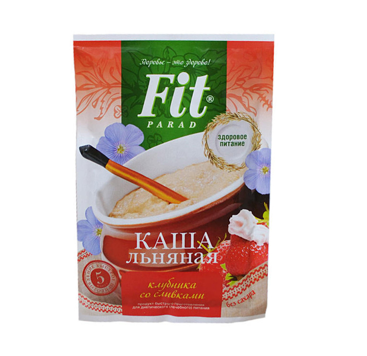 Каша овсяная Клубника 35г саше Fit Effectum