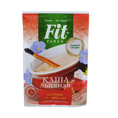 Каша овсяная Клубника 35г саше Fit Effectum