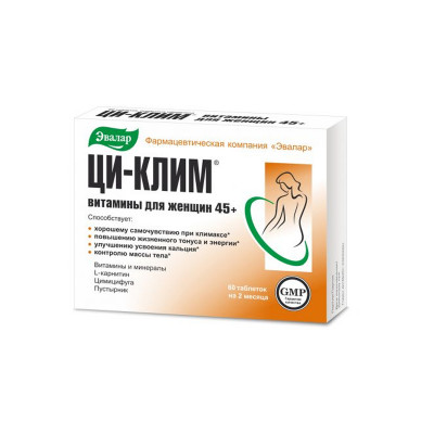 Ци-клим витамины д/женщин 45+ 0,56 №60 табл