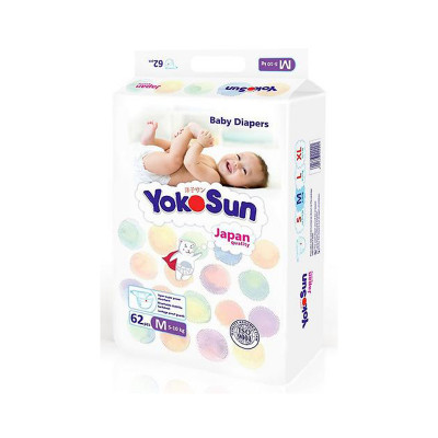 Подгузники детские YokoSun 5-10кг M62
