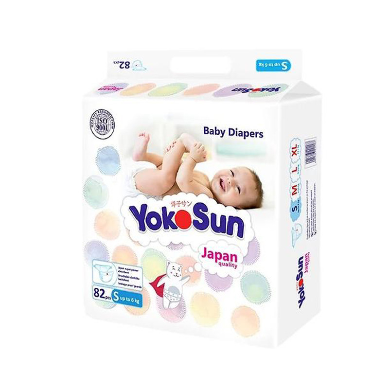 Подгузники детские YokoSun до 6кг S82
