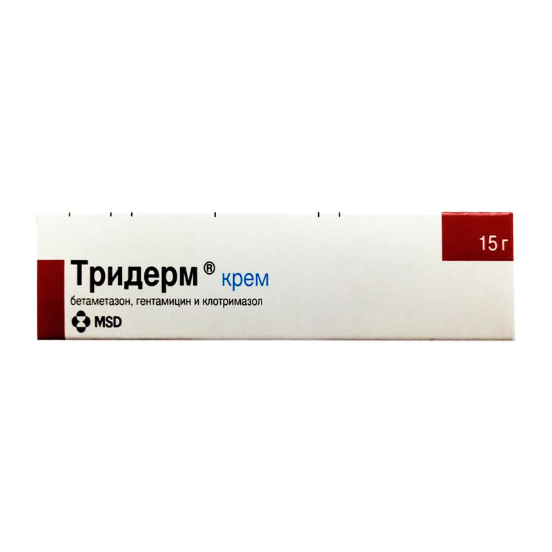 Тридерм крем 15г