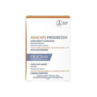 DUCKRAY ANACAPS Progressiv Капсулы от выпадения волос для приема внутрь 30шт