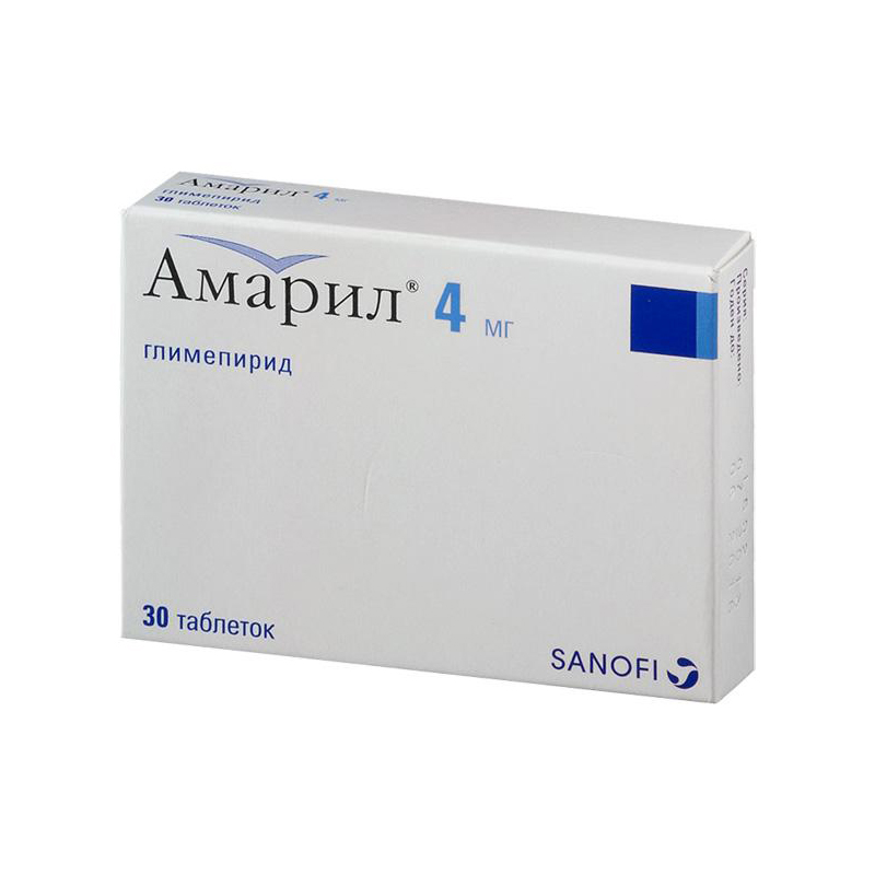 Амарил 4мг № 30 табл
