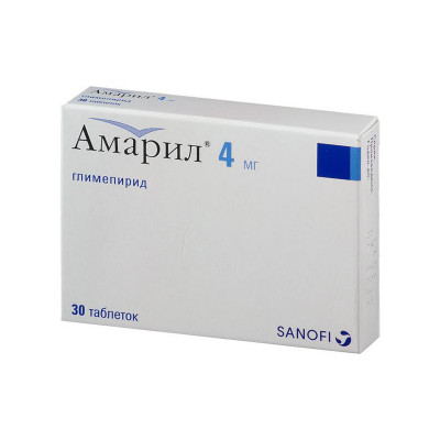 Амарил 4мг № 30 табл