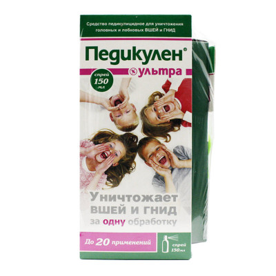 Педикулен ультра Набор от вшей и гнид