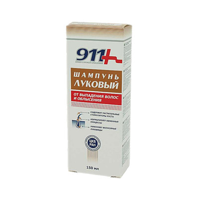 911 Шампунь луковый 150 мл