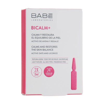 BABE Концентрат BICALM+ 2х2мл для естественного баланса кожи