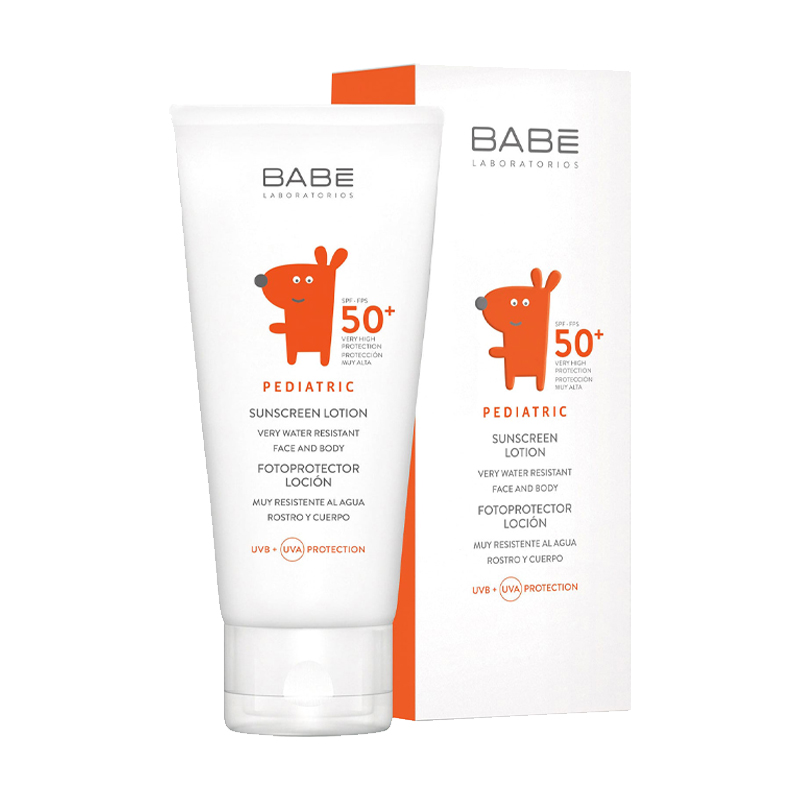 BABE Лосьон детский солнцезащитный SPF50+ 100мл /29400