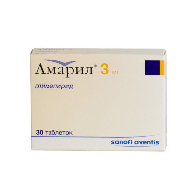 Амарил 3мг № 30 табл