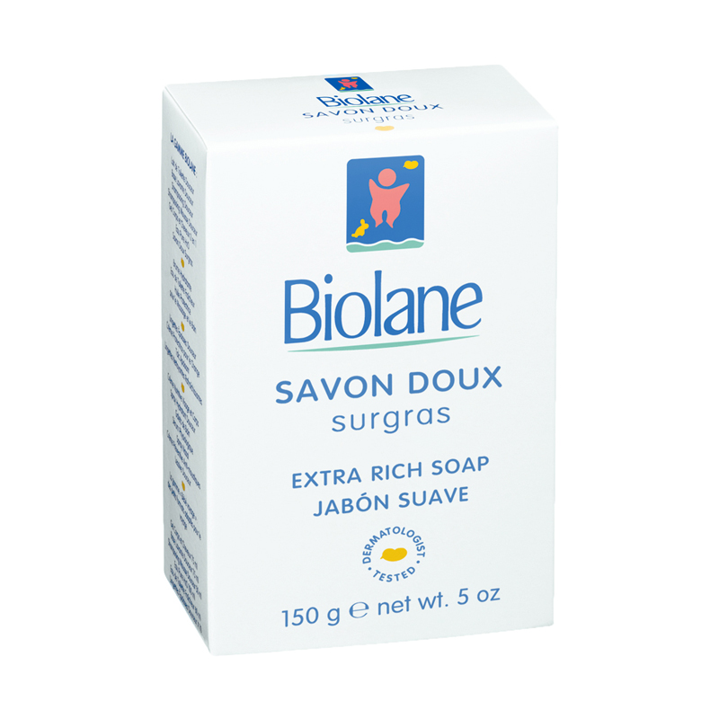 BIOLANE Мыло детское нежное Savon Doux Surgras 150гр