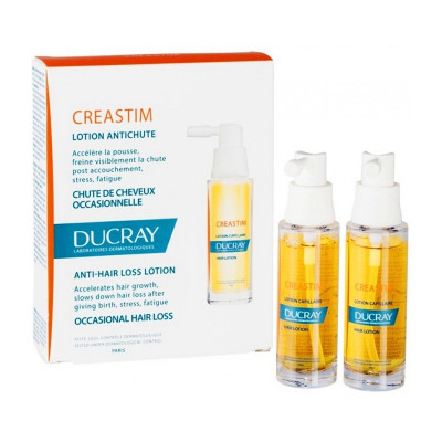 DUCKRAY CREASTIM Лосьон от выпадения волос для женщин 2х30мл