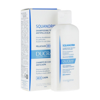 DUCKRAY Шампунь Squanorm 200мл (сухая перхоть)