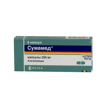 Сумамед 250мг №6