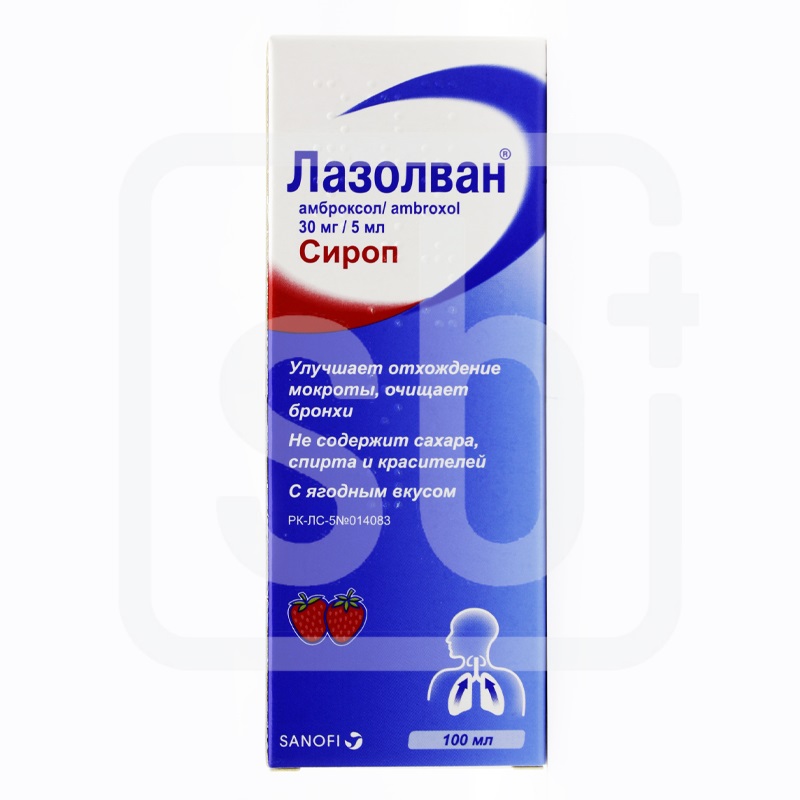 Лазолван® юниор сироп 15 мг/5 мл 100 мл Берингер Ингельхайм Эспана С.А.